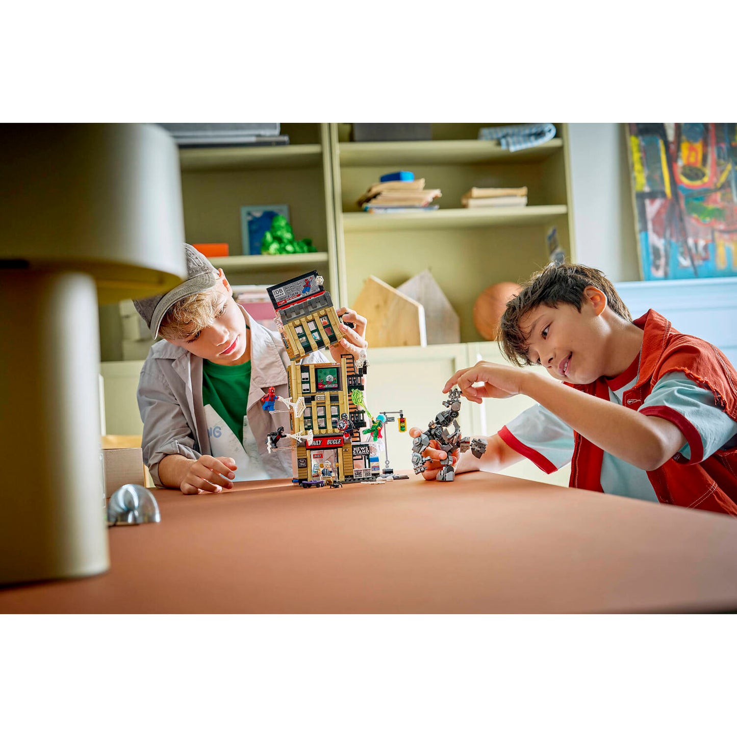 LEGO 76342 Spider-Man vs. Mysterio: The Daily Bugle - Marvel Super Heroes