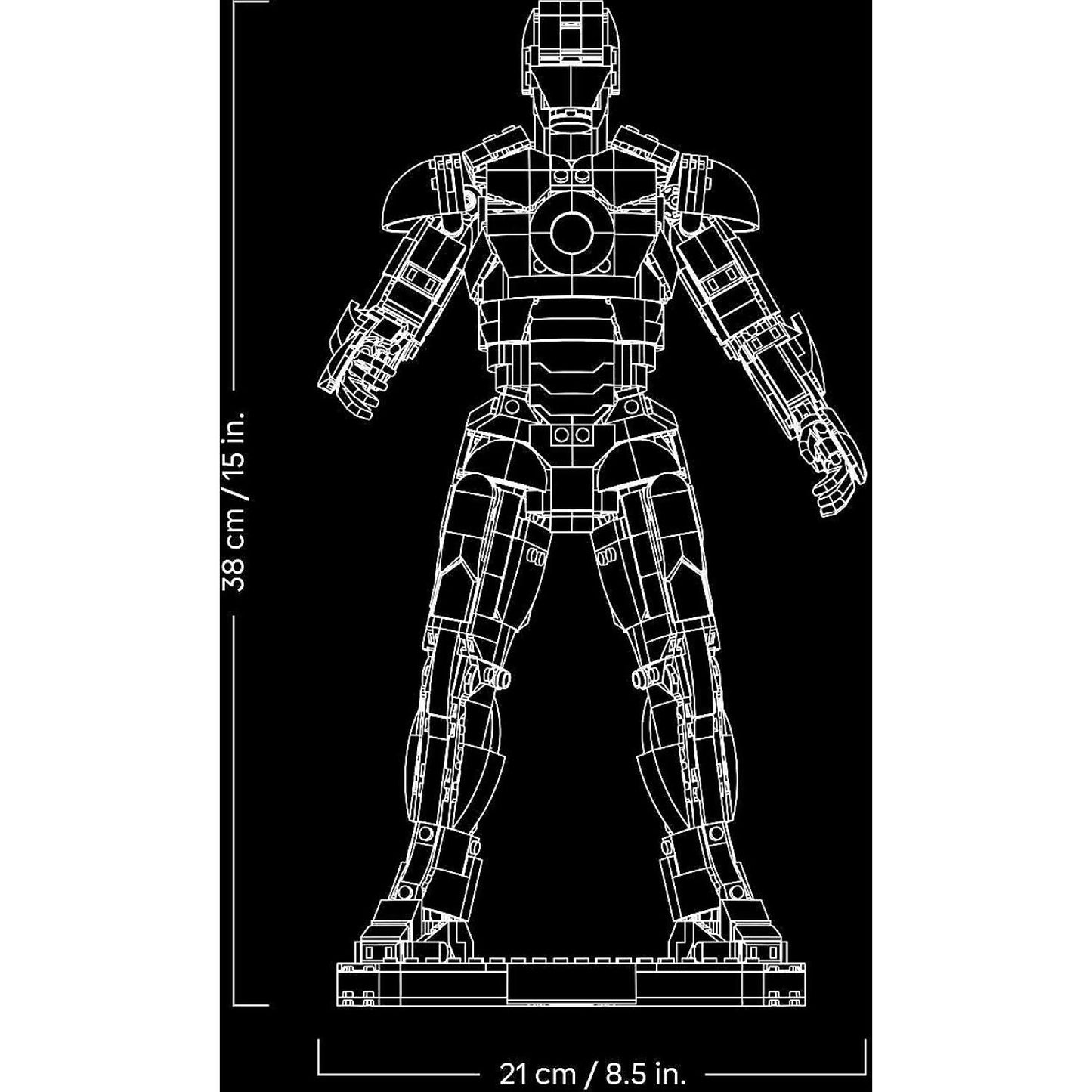 LEGO 76344 Iron Man Mark 3 Collectors Edition - Marvel Super Heroes
