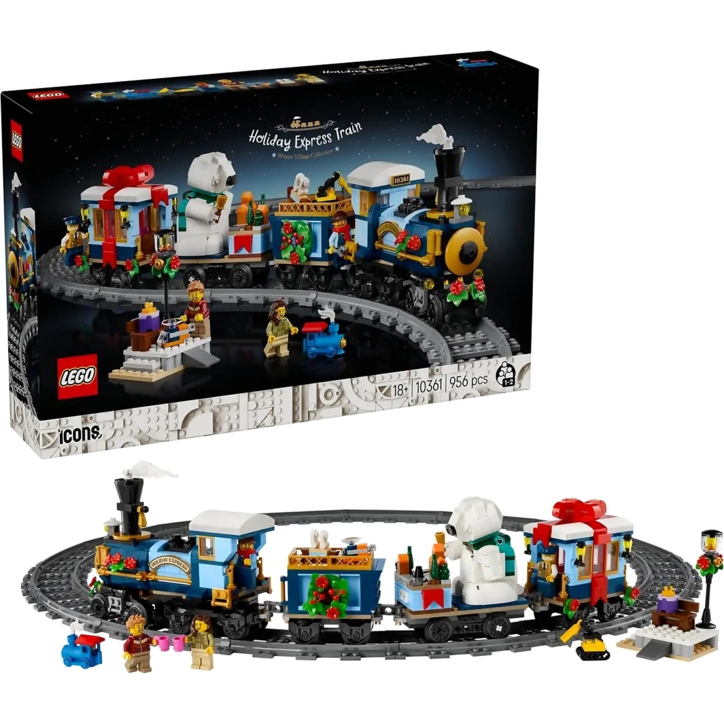 LEGO 10361 Holiday Express Train - Icons