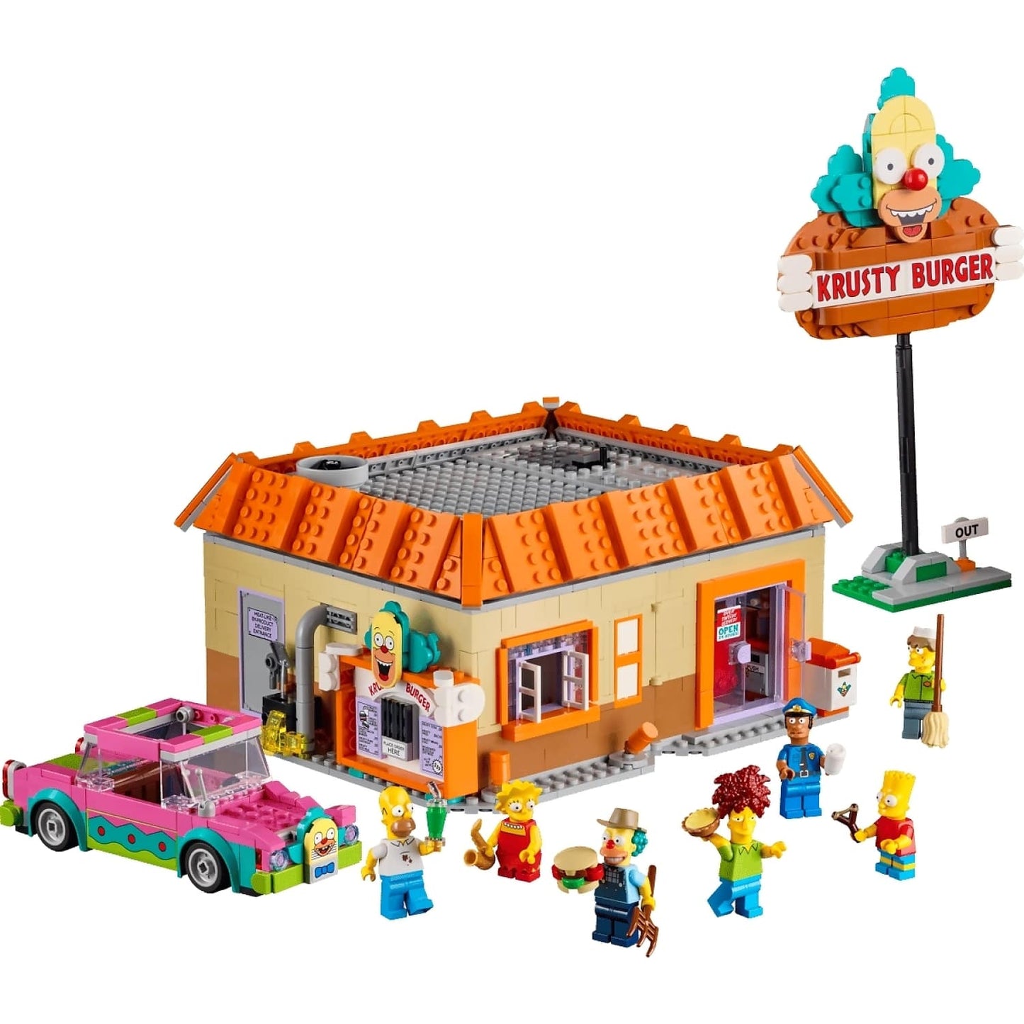 LEGO 10352 The Simpsons™: Krusty Burger - Icons