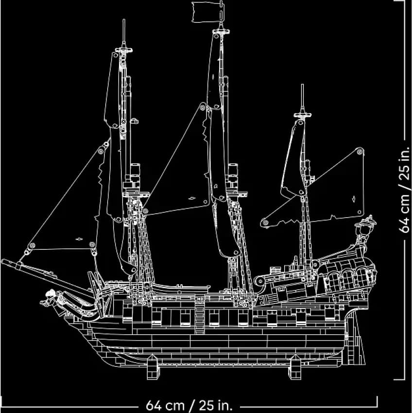 LEGO 10365 Captain Jack Sparrow's Pirate Ship - Icons