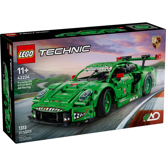 LEGO 42224 Porsche 911 GT3 R REXY AO Racing Car - Technic