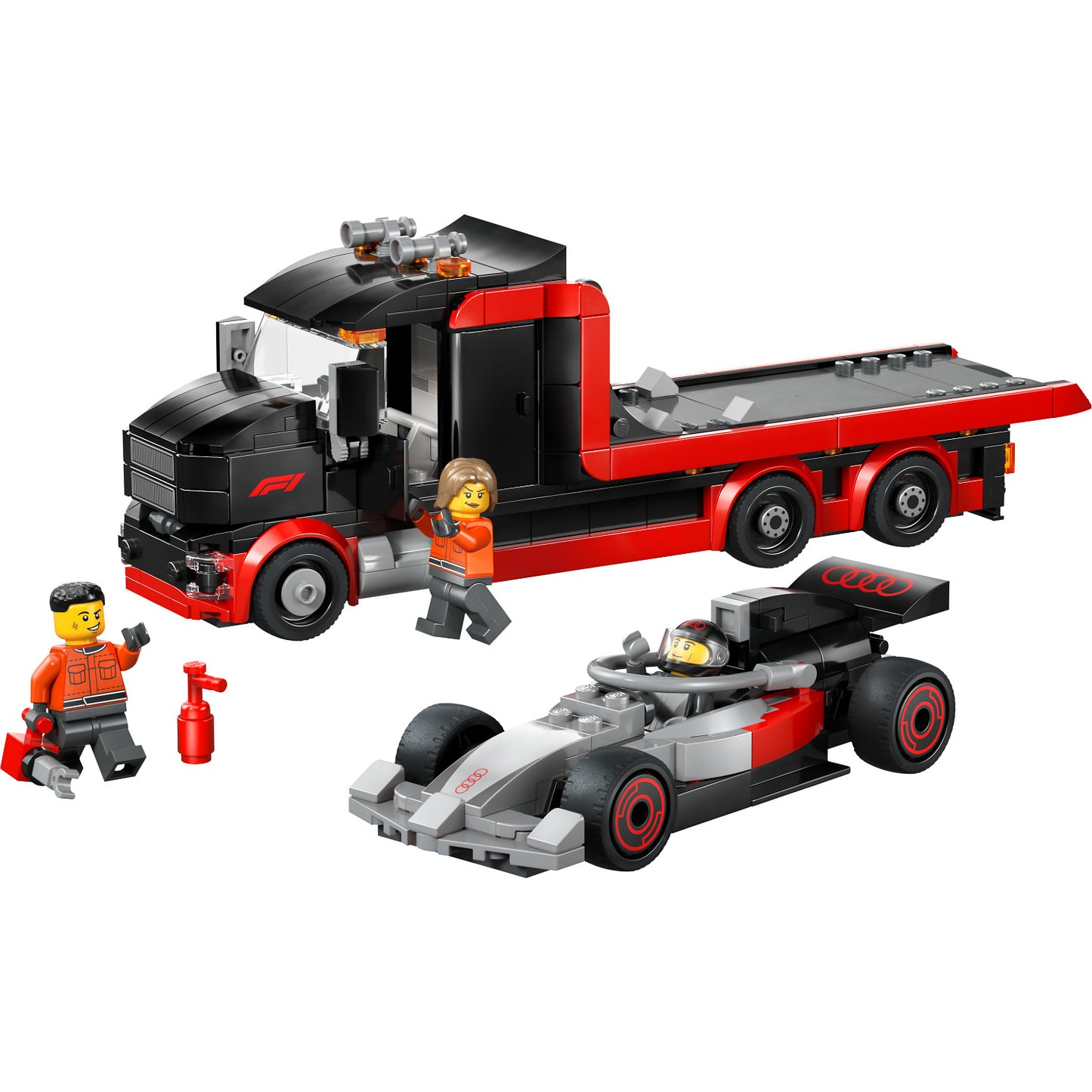 LEGO 60493 F1® Display Truck with Audi F1® Race Car - City