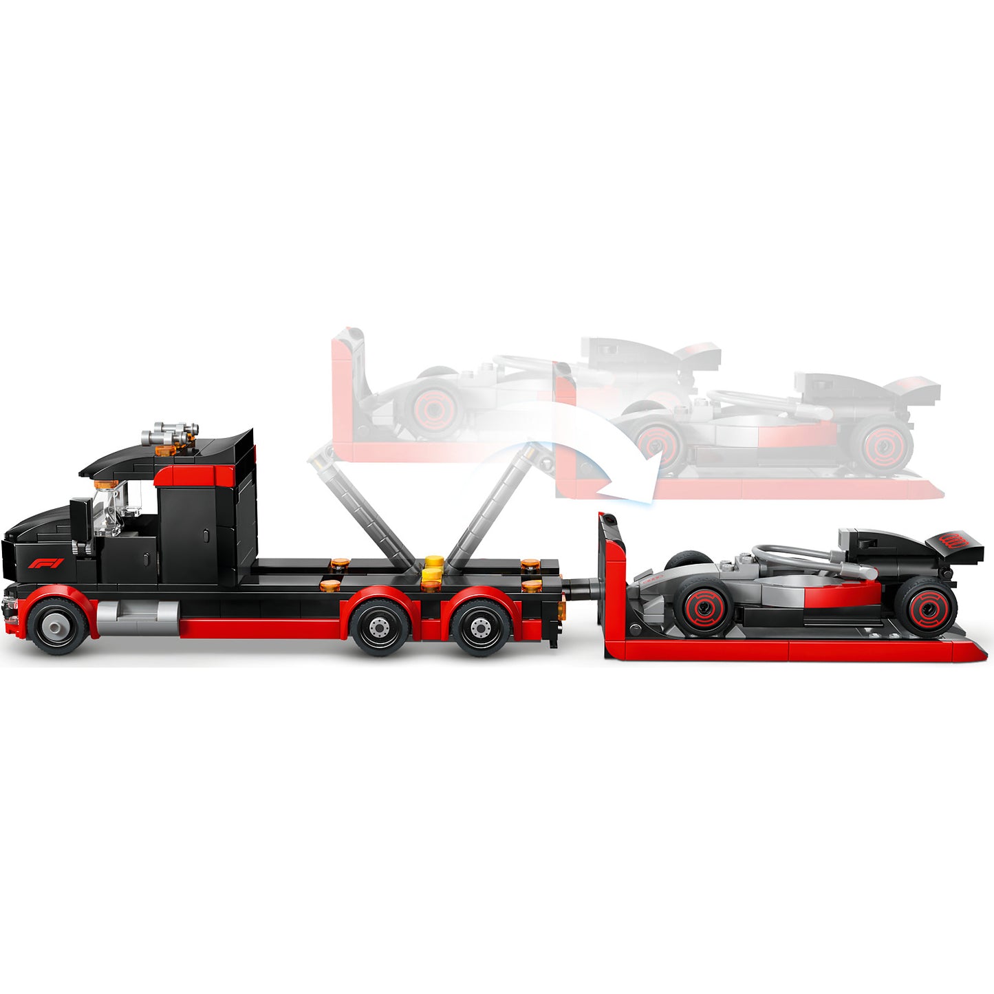 LEGO 60493 F1® Display Truck with Audi F1® Race Car - City