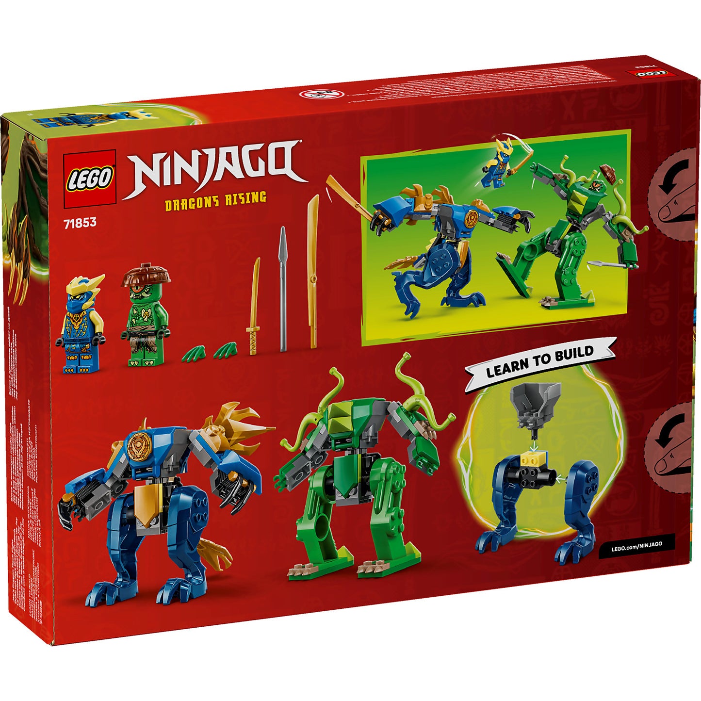 LEGO 71853 Jay's Dragon Mech Fight - Ninjago 4+