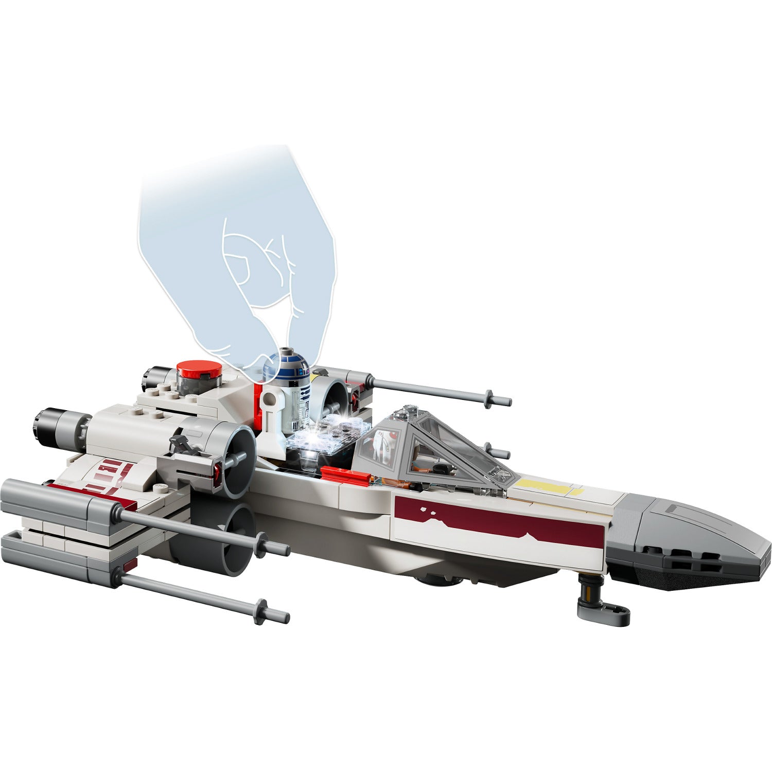 LEGO 75423 SMART Play : Luke's Red Five X-Wing - Star Wars