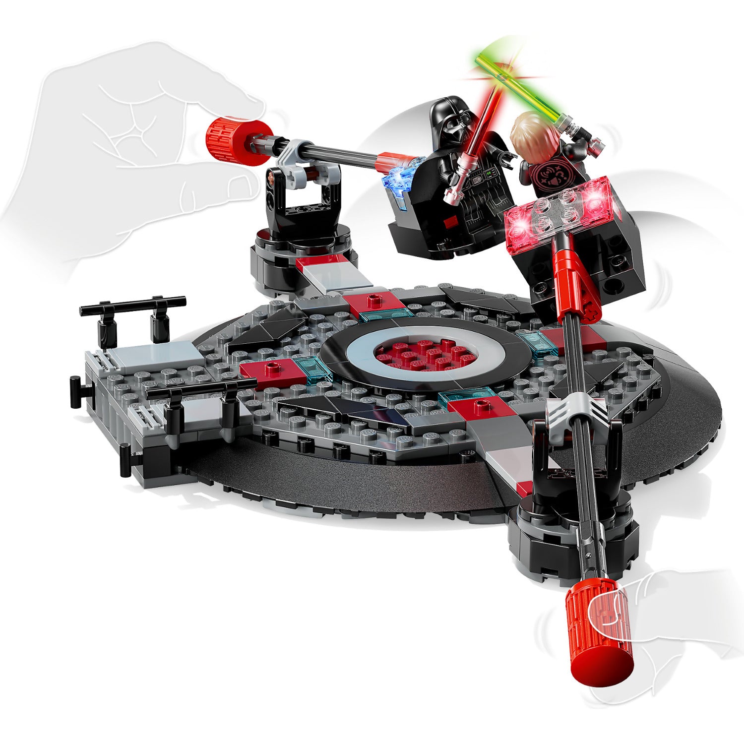 LEGO 75427 SMART Play : Throne Room Duel & A-Wing - Star Wars