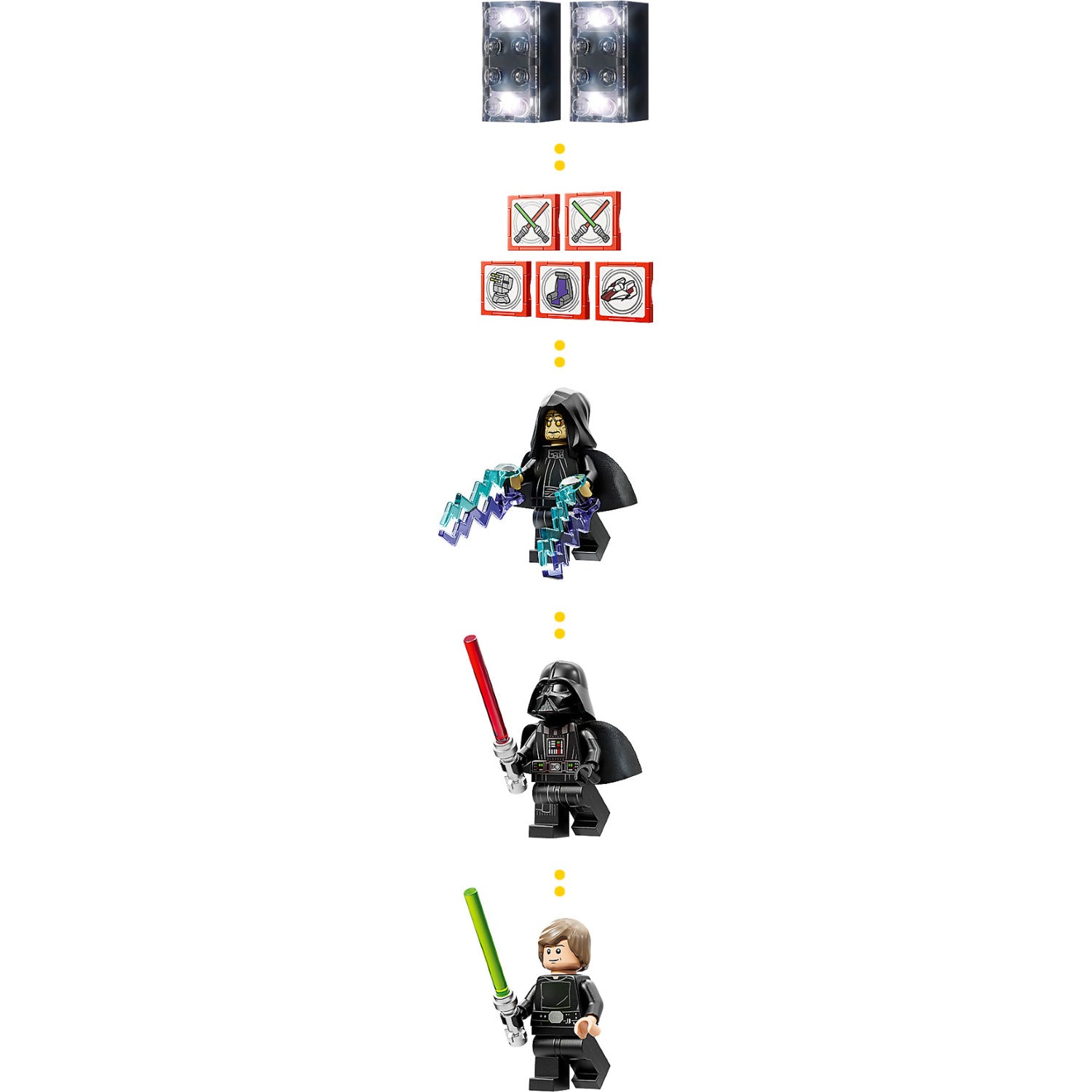LEGO 75427 SMART Play : Throne Room Duel & A-Wing - Star Wars