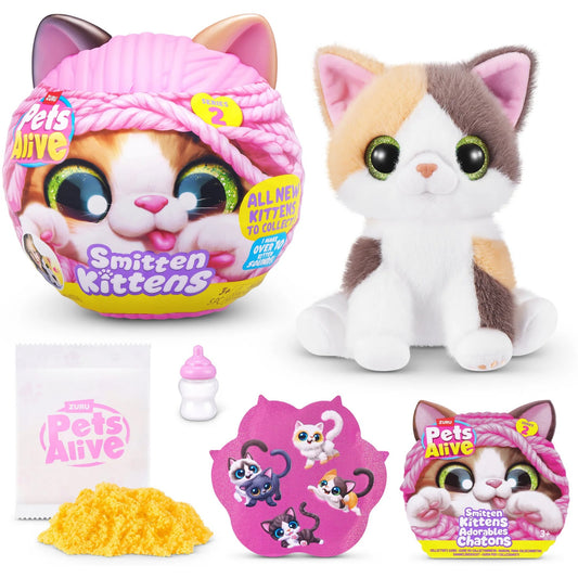 Zuru - Pets Alive Smitten Kittens Interactive Plush Series 2 Blind Box