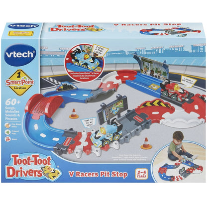 Vtech - Toot-Toot Drivers V Racers Pit Stop Playset