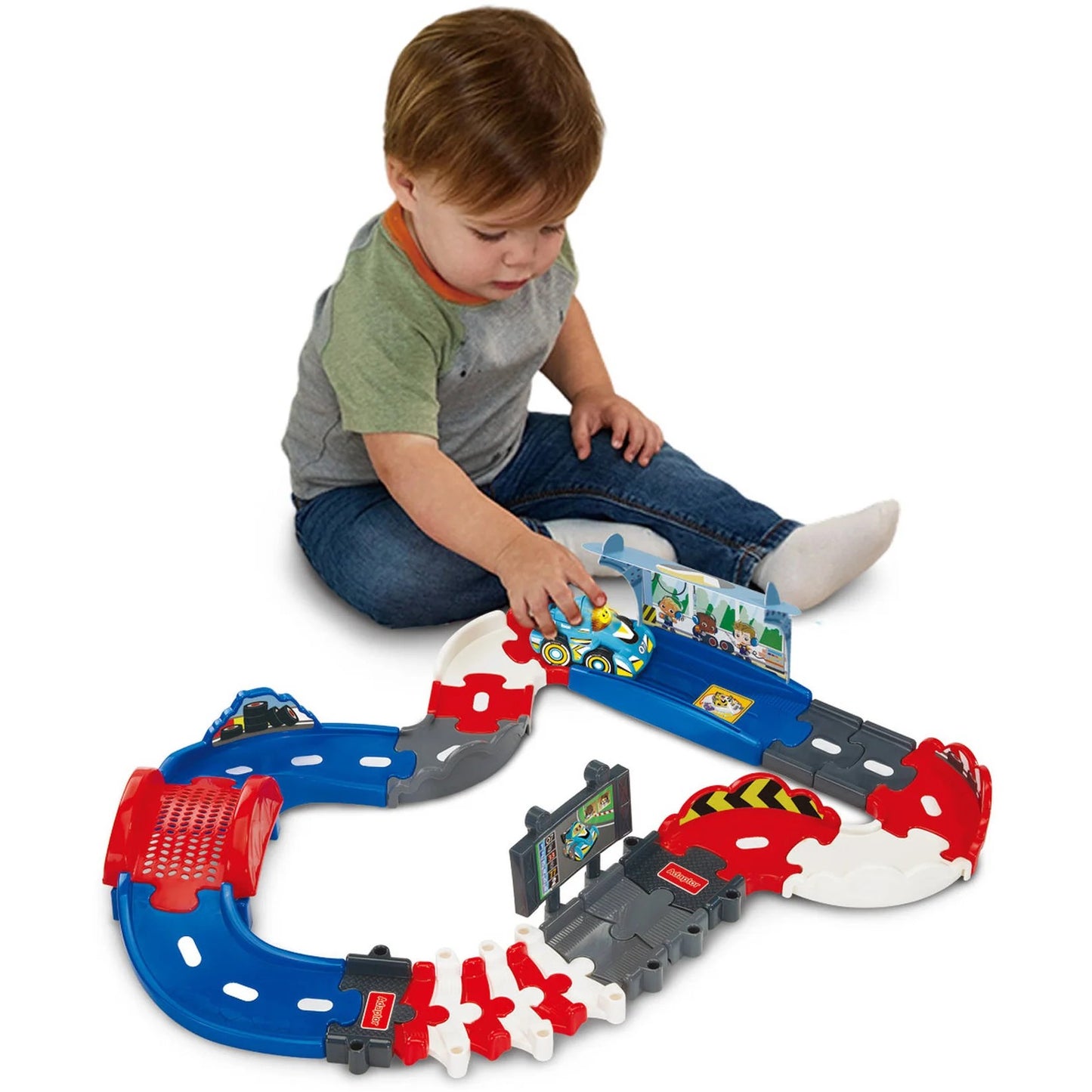 Vtech - Toot-Toot Drivers V Racers Pit Stop Playset