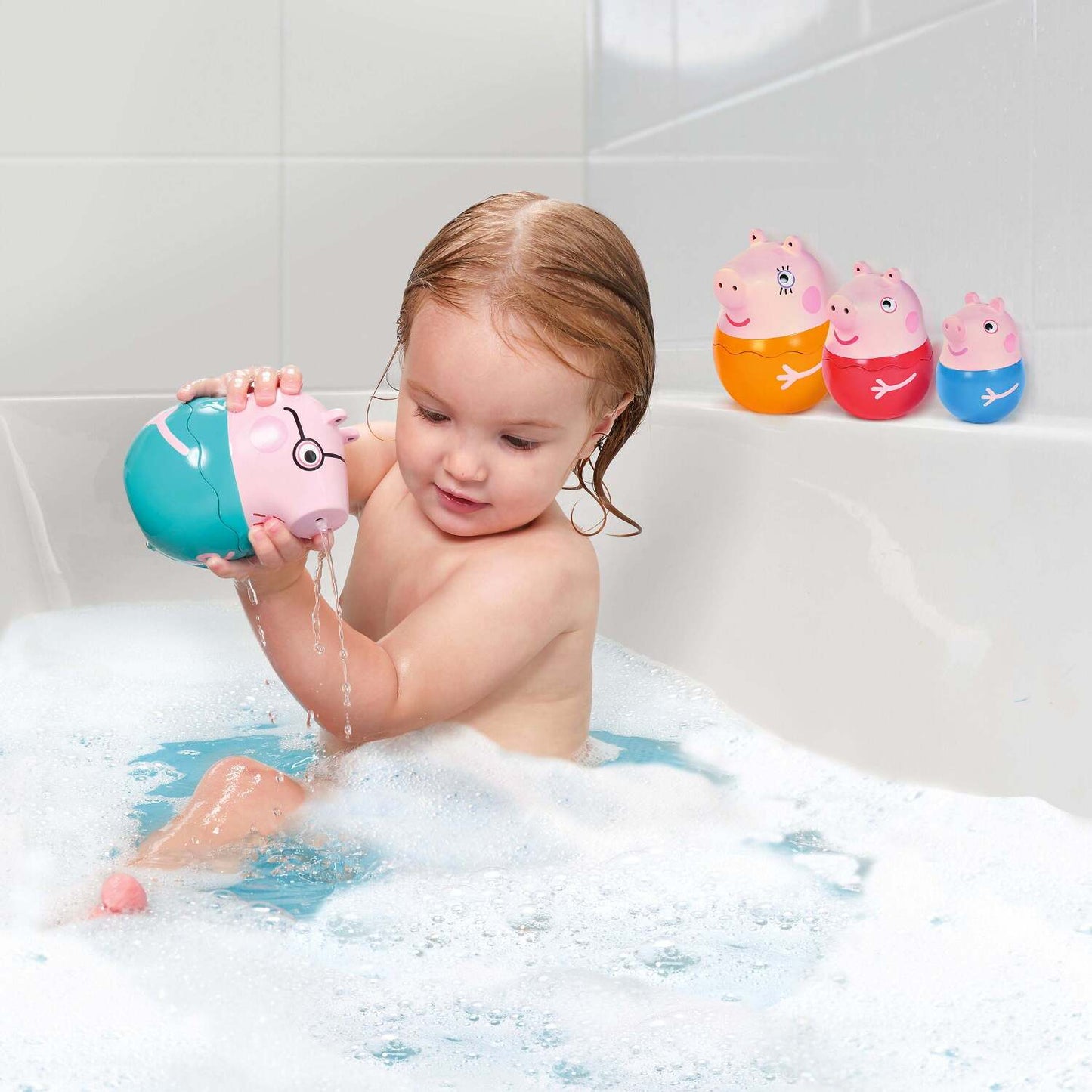 TOMY -  Toomies - Peppa Pig Peppa's Nesting Family