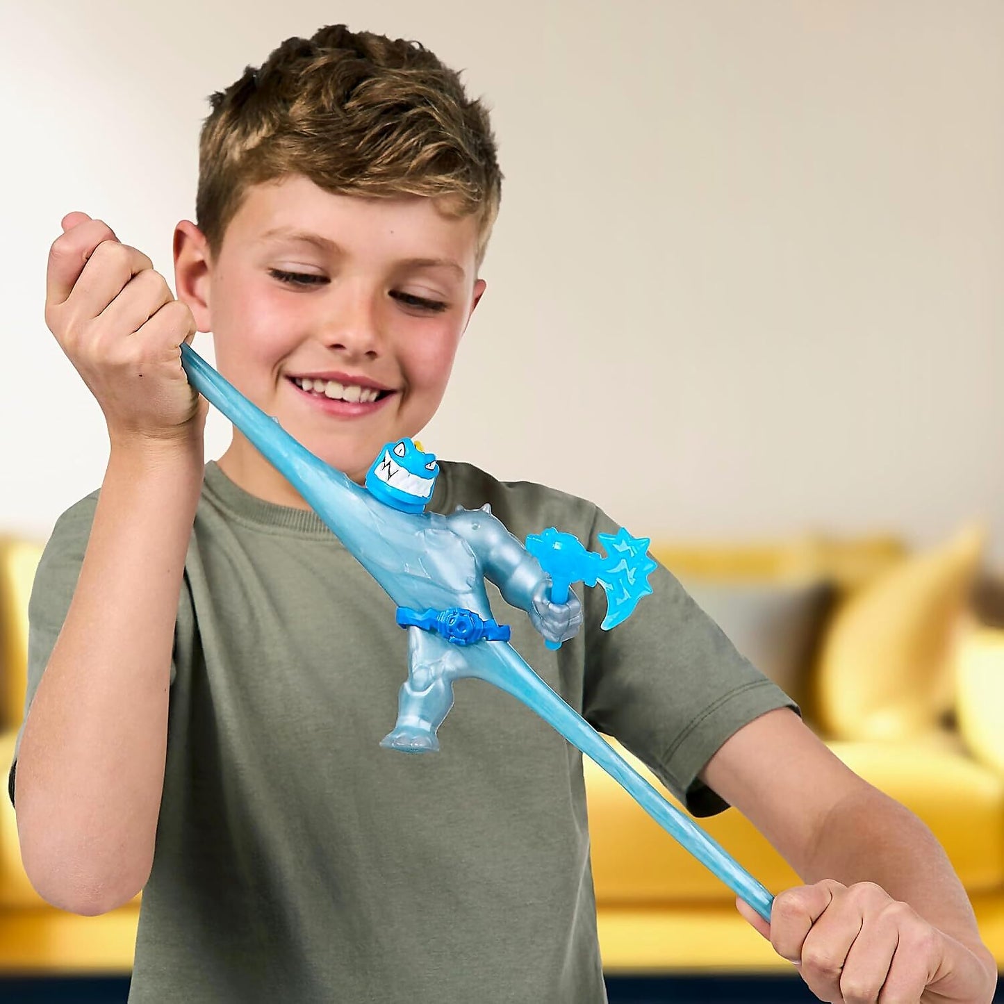 Heroes of Goo Jit Zu - Meteor Madness Vs Pack Crunchy Tyro Vs Stretchy Battle Rock Jaw