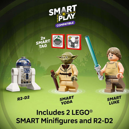 LEGO 75422 SMART Play™ Compatible: Yoda's Hut and Jedi Training - Star Wars