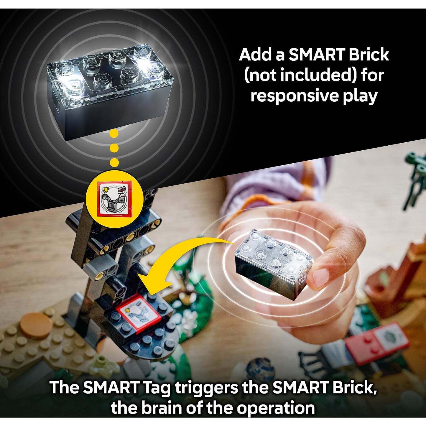 LEGO 75422 SMART Play™ Compatible: Yoda's Hut and Jedi Training - Star Wars