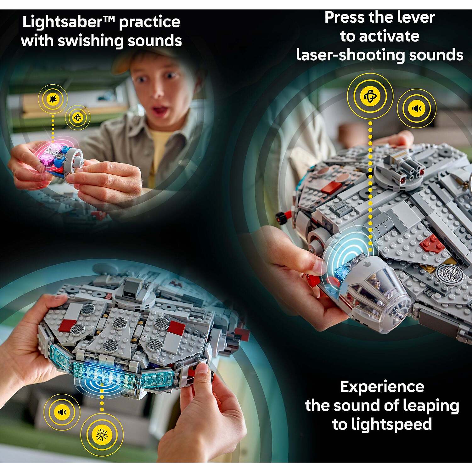 LEGO 75426 SMART Play Compatible: Millennium Falcon - Star Wars