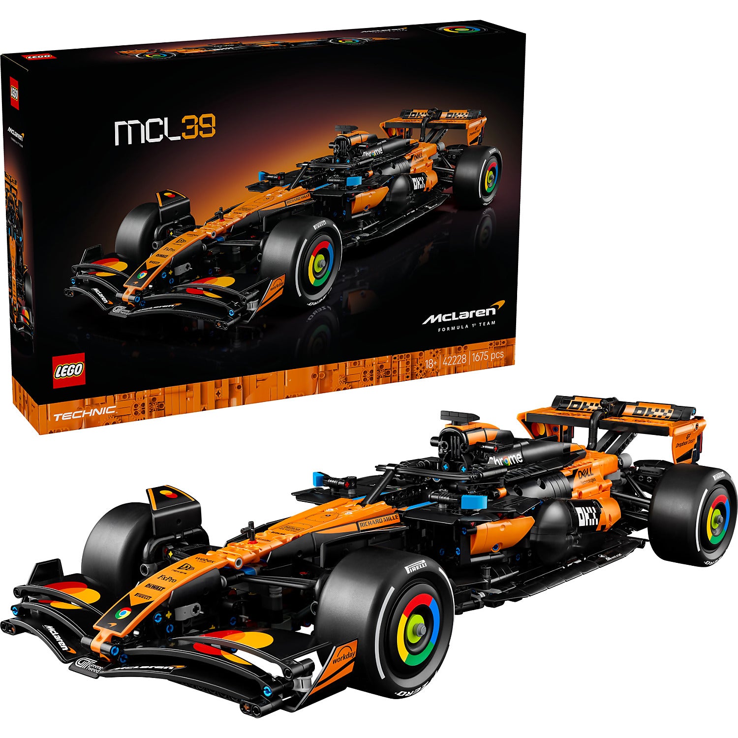 LEGO 42228 McLaren MCL39 F1 Car - Technic
