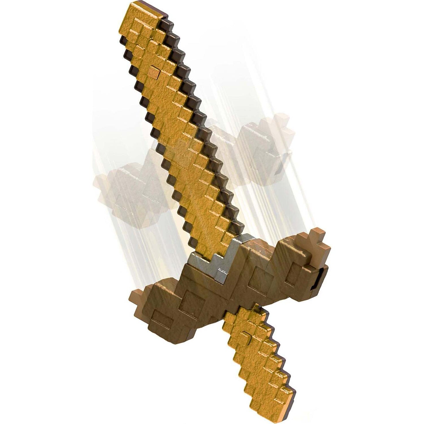 Minecraft - Transformable Click and Switch Sword and Pickaxe 2-in-1 Toy Pretend Play - Mattel
