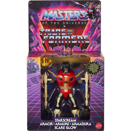 Masters of the Universe - Transformers Starscream Armor Scare Glow Action Figure MOTU - Mattel
