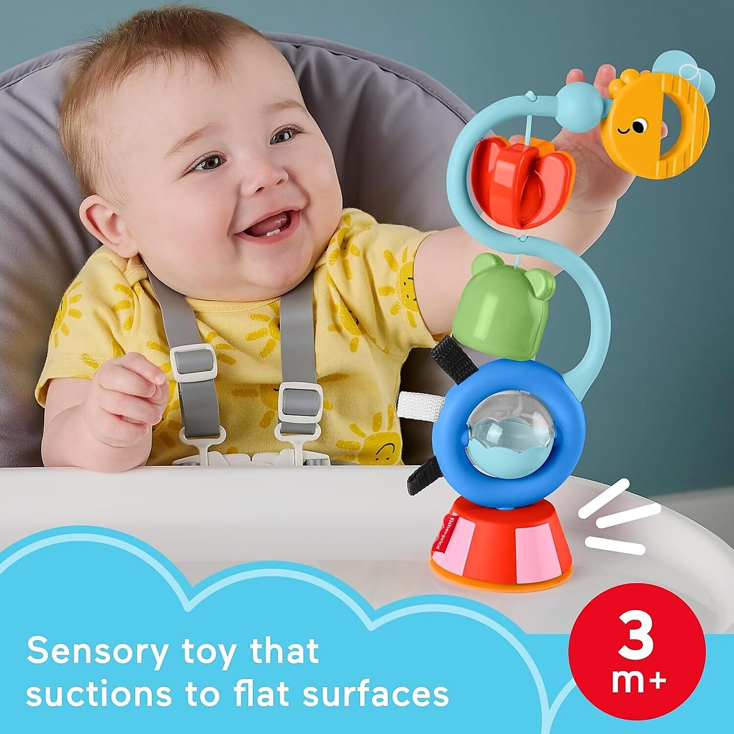 Fisher-Price - Sensory Sounds High Chair Toy - Mattel