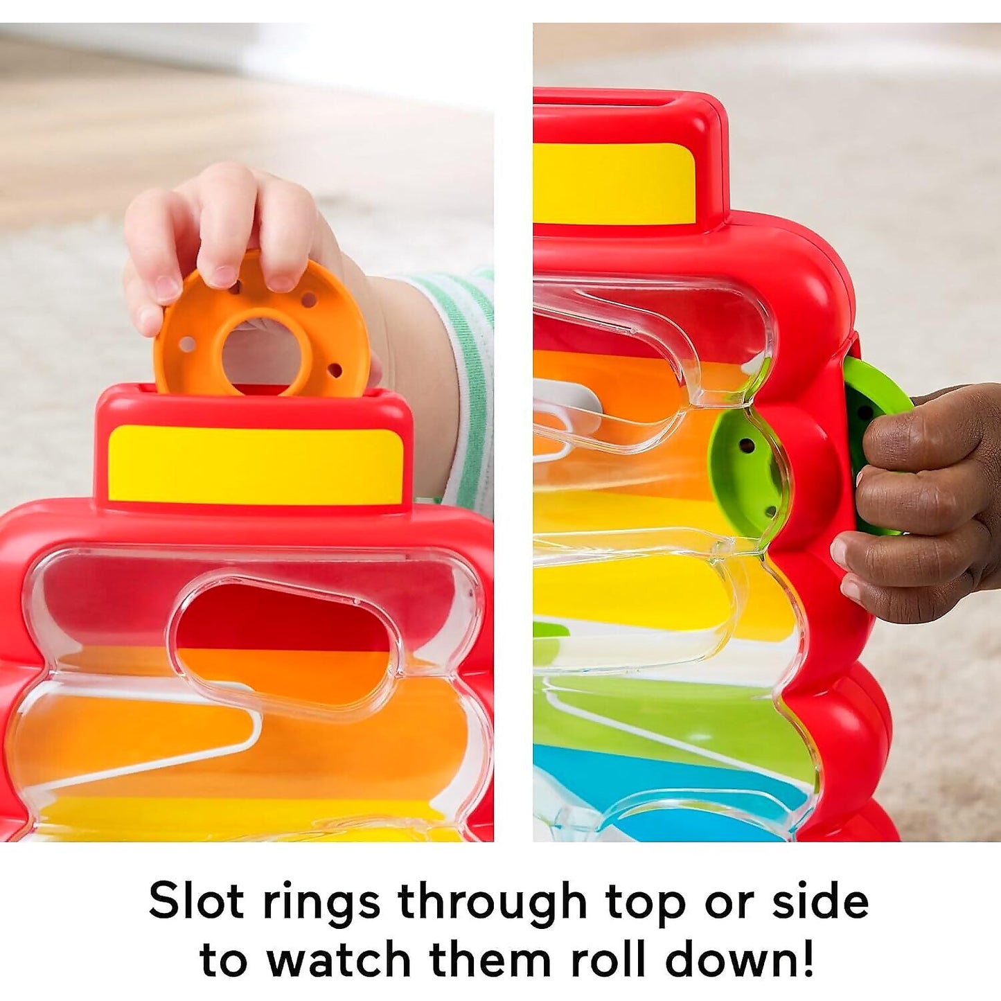 Fisher-Price - Drop Through Rock-A-Stack - Mattel