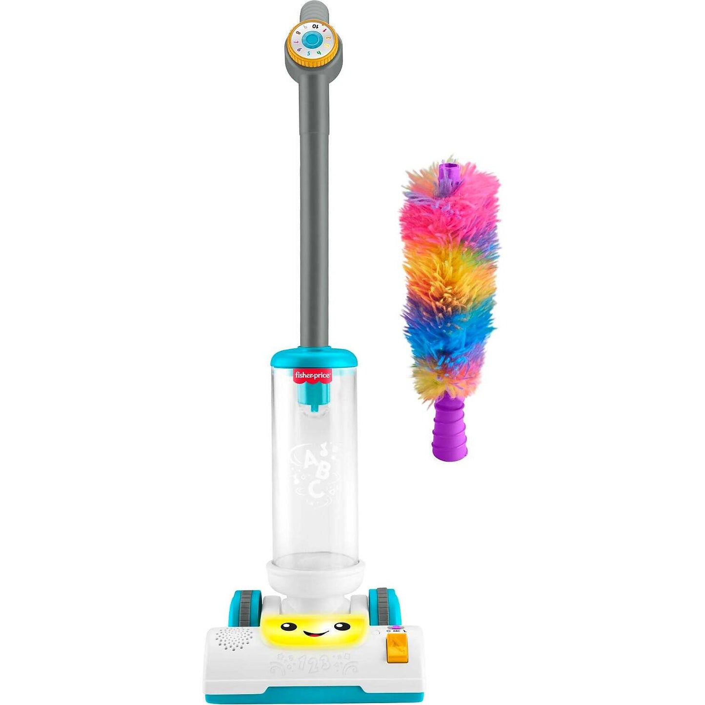 Fisher-Price - Laugh & Learn 2-In-1 Vacuum with Lights & Music - Mattel
