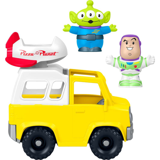 Fisher-Price - Little People Disney & Pixar Toy Story Pizza Planet Truck & Buzz Lightyear Toy - Mattel
