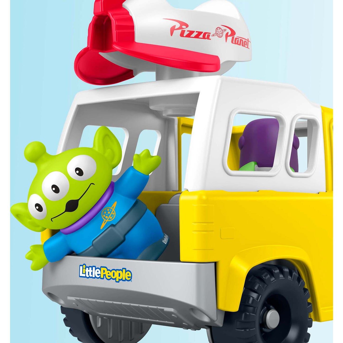 Fisher-Price - Little People Disney & Pixar Toy Story Pizza Planet Truck & Buzz Lightyear Toy - Mattel