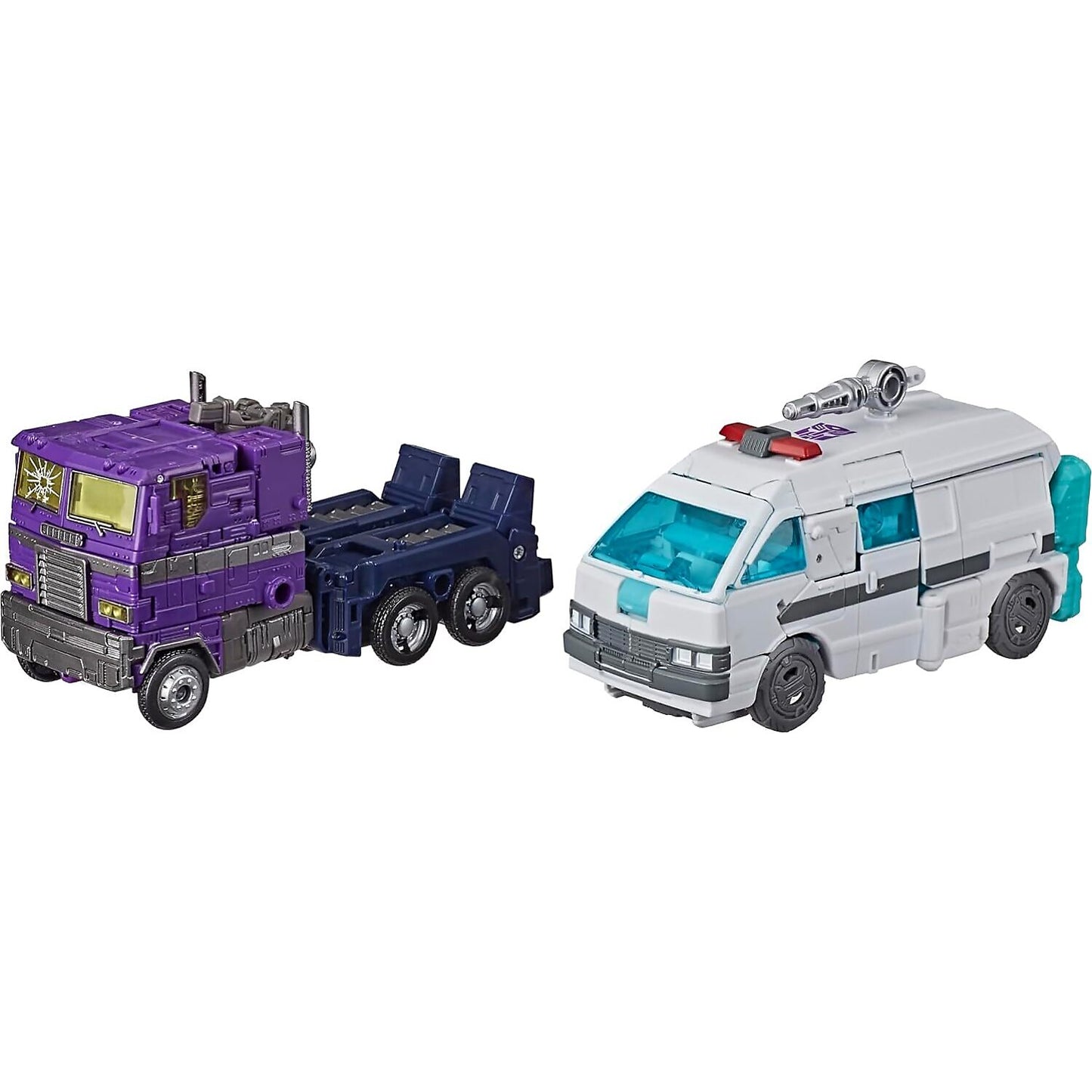 Transformers - Generations Selects Deluxe WFC-GS17 Shattered Glass Ratchet and Optimus Prime 2Pk Action Figures- Hasbro