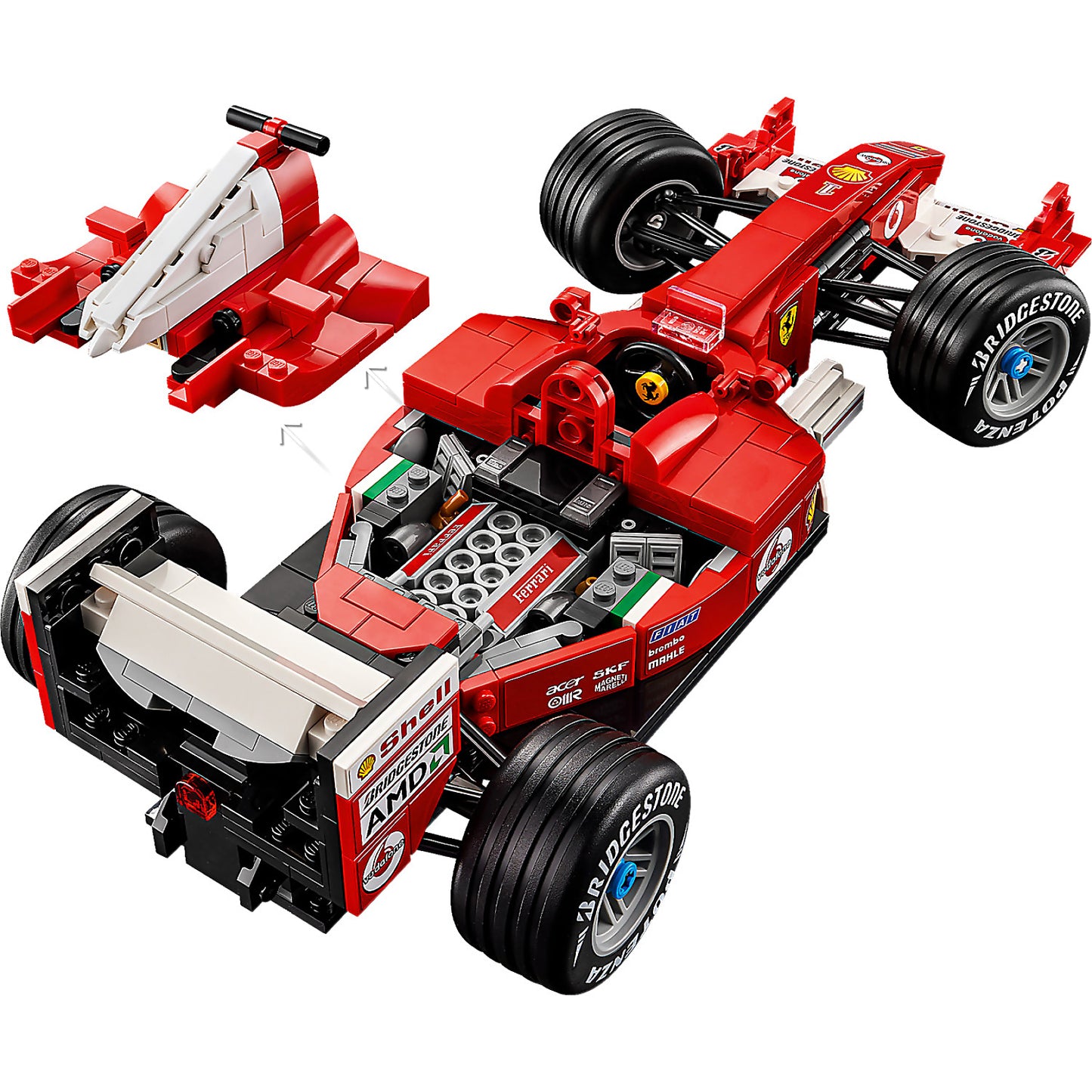 LEGO 11375 Ferrari F2004 & Michael Schumacher - ICONS