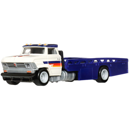 Hot Wheels - Hot Wheels Premium Collector Display Set Horizon Hauler Transport Scale 1:64 - Mattel