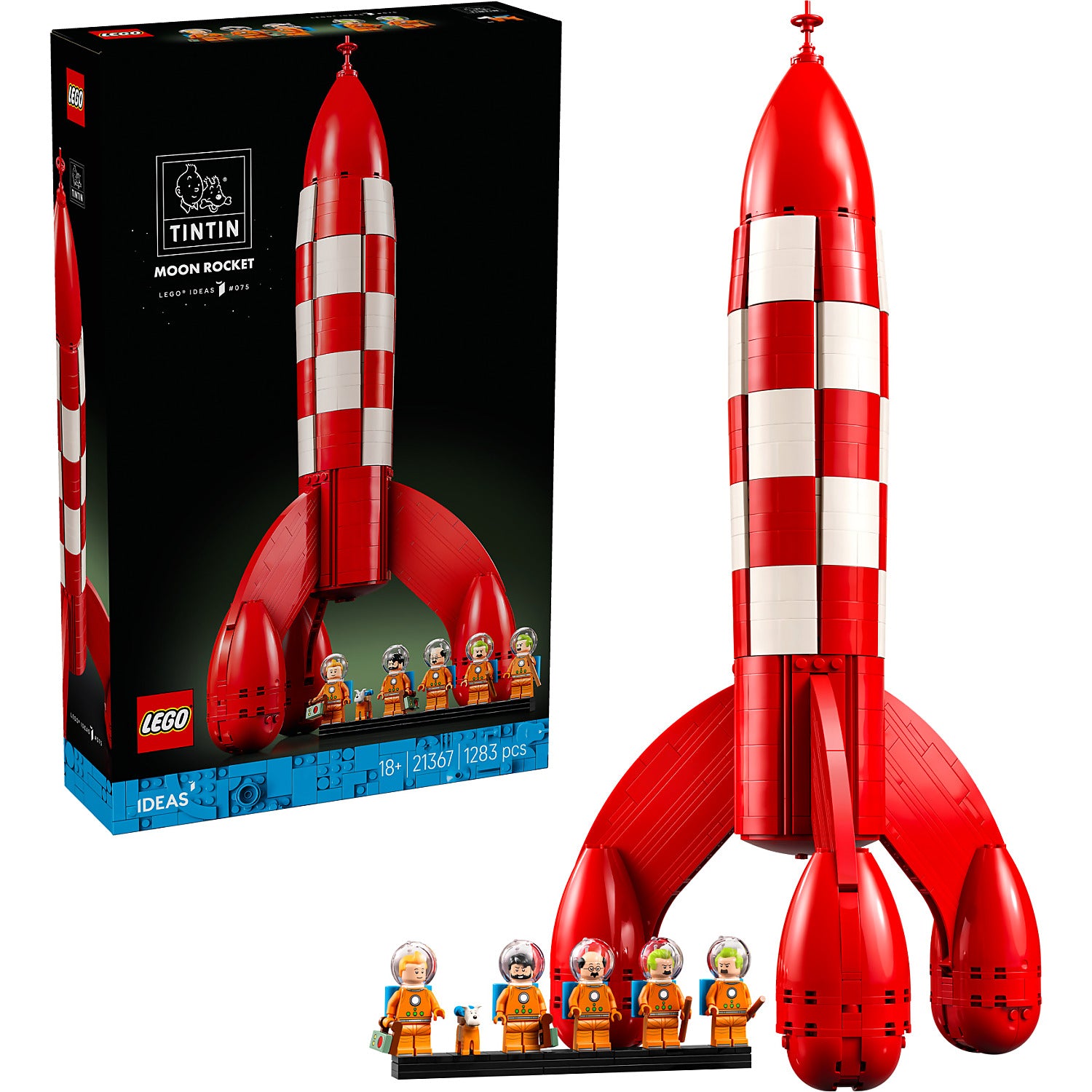 LEGO 21367 Tintin Moon Rocket - IDEAS