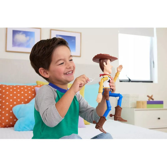 Disney -  and Pixar - Toy Story 5 Running Woody 12 Inch Action Figure - Mattel