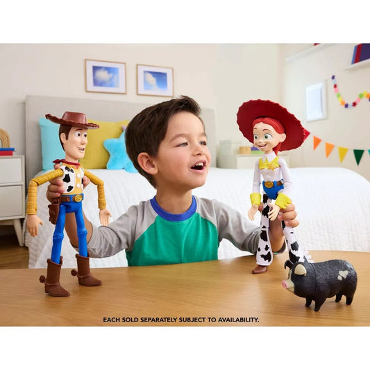 Disney -  And Pixar - Toy Story 5 Critter Talk Jessie 12 Inch Action Figure Toy & JD Pig - Mattel