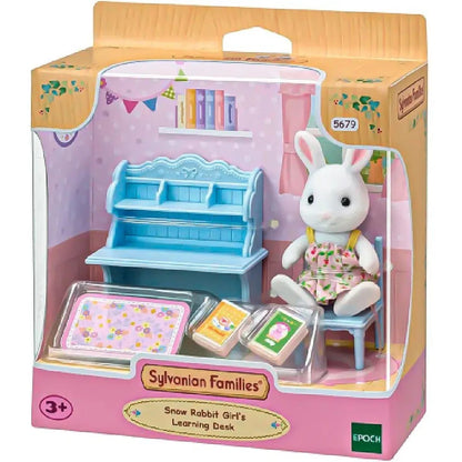 Sylvanian Families - Snow Rabbit Girl's Learning Desk