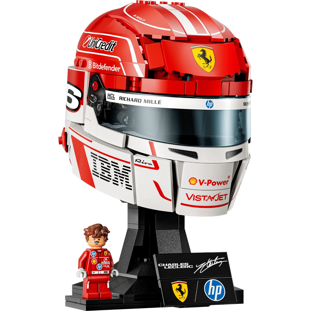 LEGO 43014 Scuderia Ferrari HP Charles Leclerc Helmet - Editions