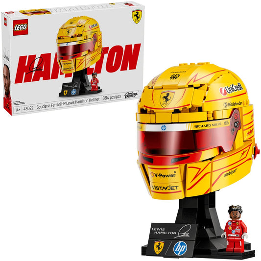 LEGO 43022 Scuderia Ferrari HP Lewis Hamilton Helmet - Editions