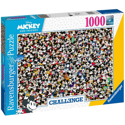 Ravensburger - Disney Mickey Challenge Jigsaw Puzzle 1000 Pieces