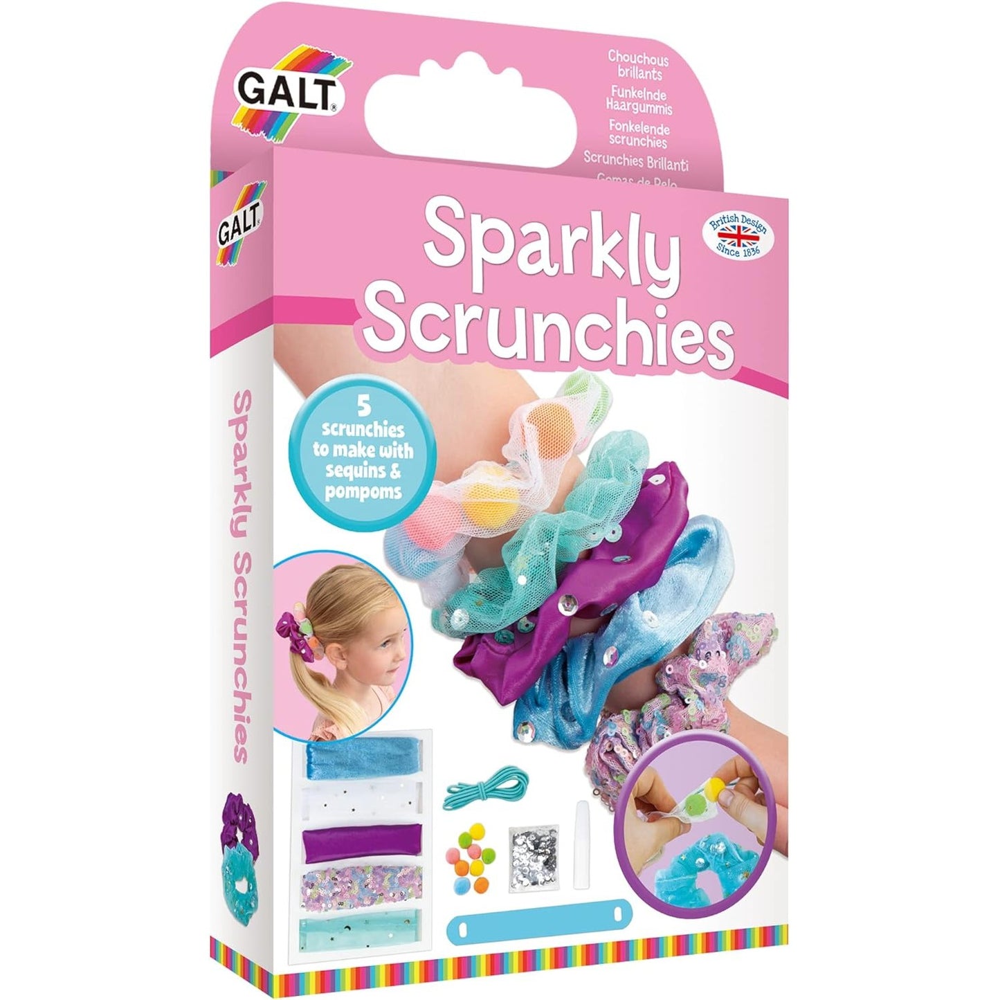 Galt - Sparkly Scrunchies