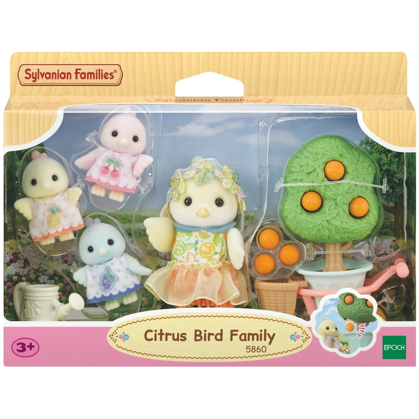 Sylvanian Families - Citrus Bird Family