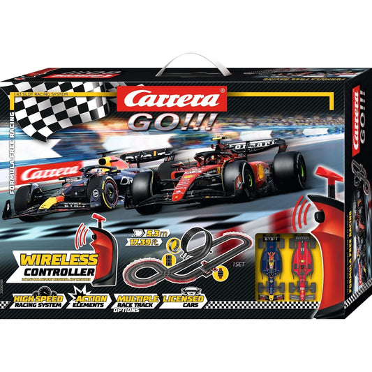 Carrera -  GO 1:43 - Formula Free Racing (Wireless) - Slot Car Set