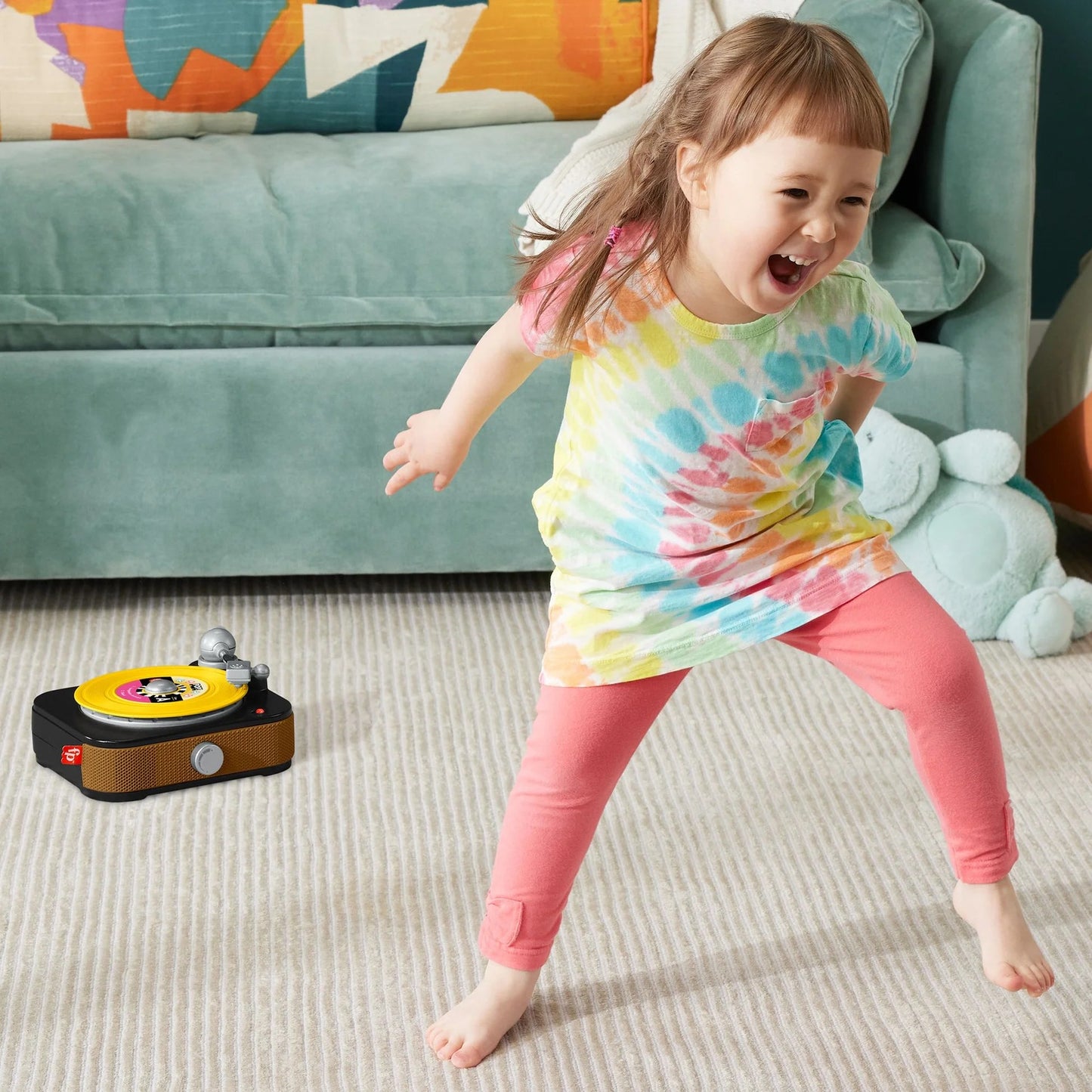 Fisher-Price - Rockin Record Player - Mattel