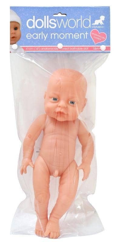 Dollsworld - Early Moments 16-inch (41cm) Boy Doll