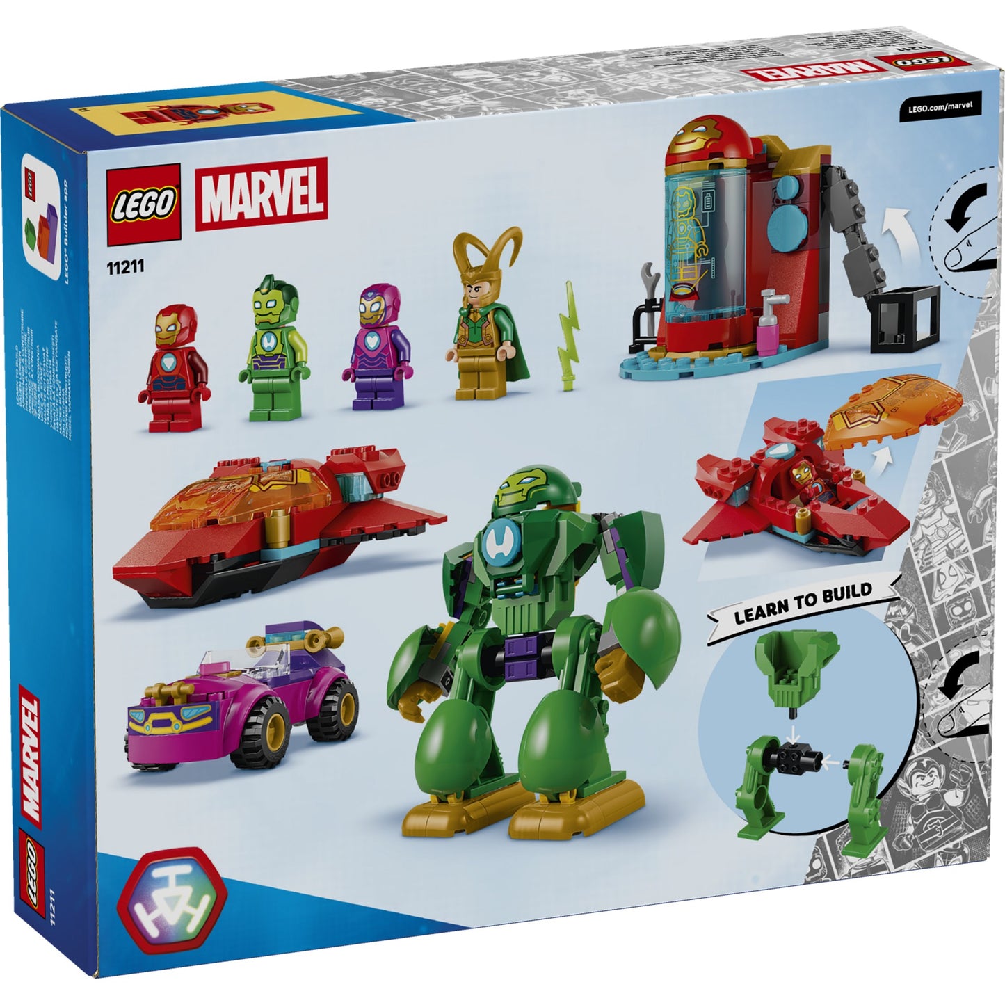 LEGO 11211 Loki vs. Team Iron Man - Marvel Super Heroes 4+