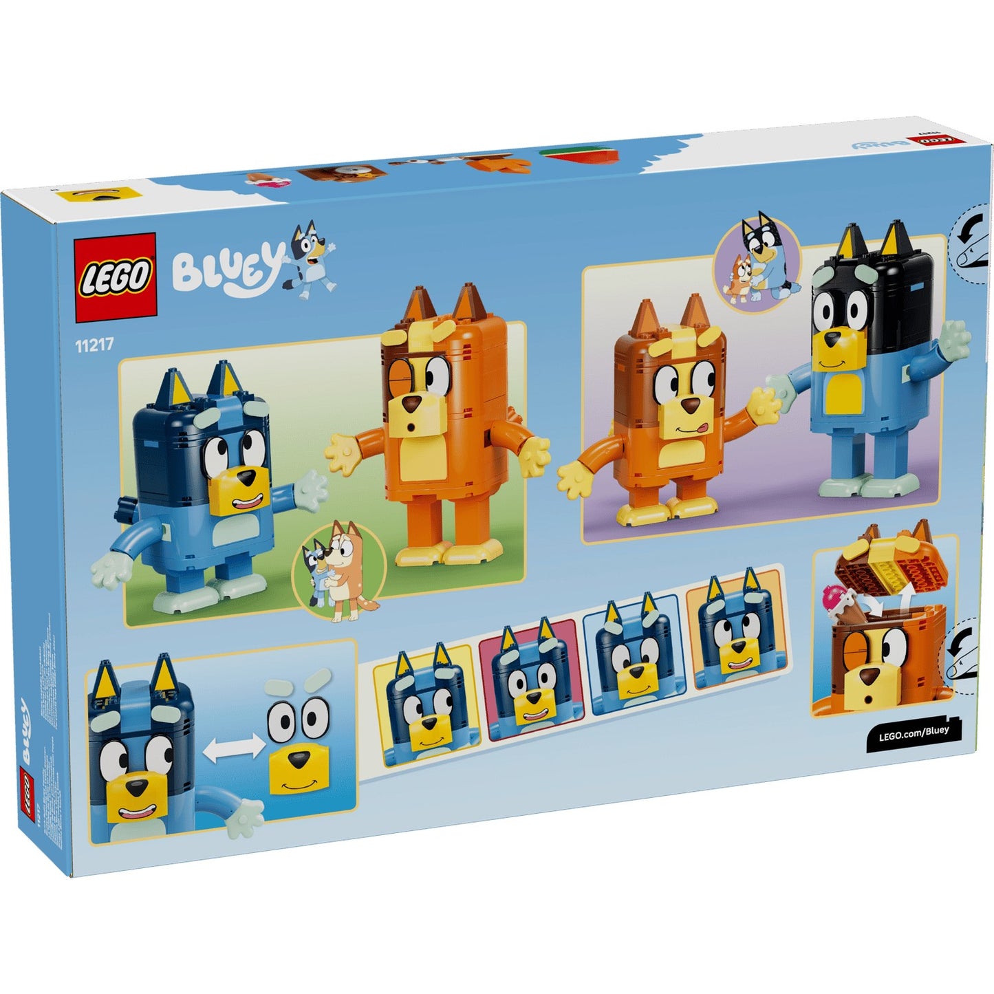 LEGO 11217 Brick-Built Bluey Family - Bluey