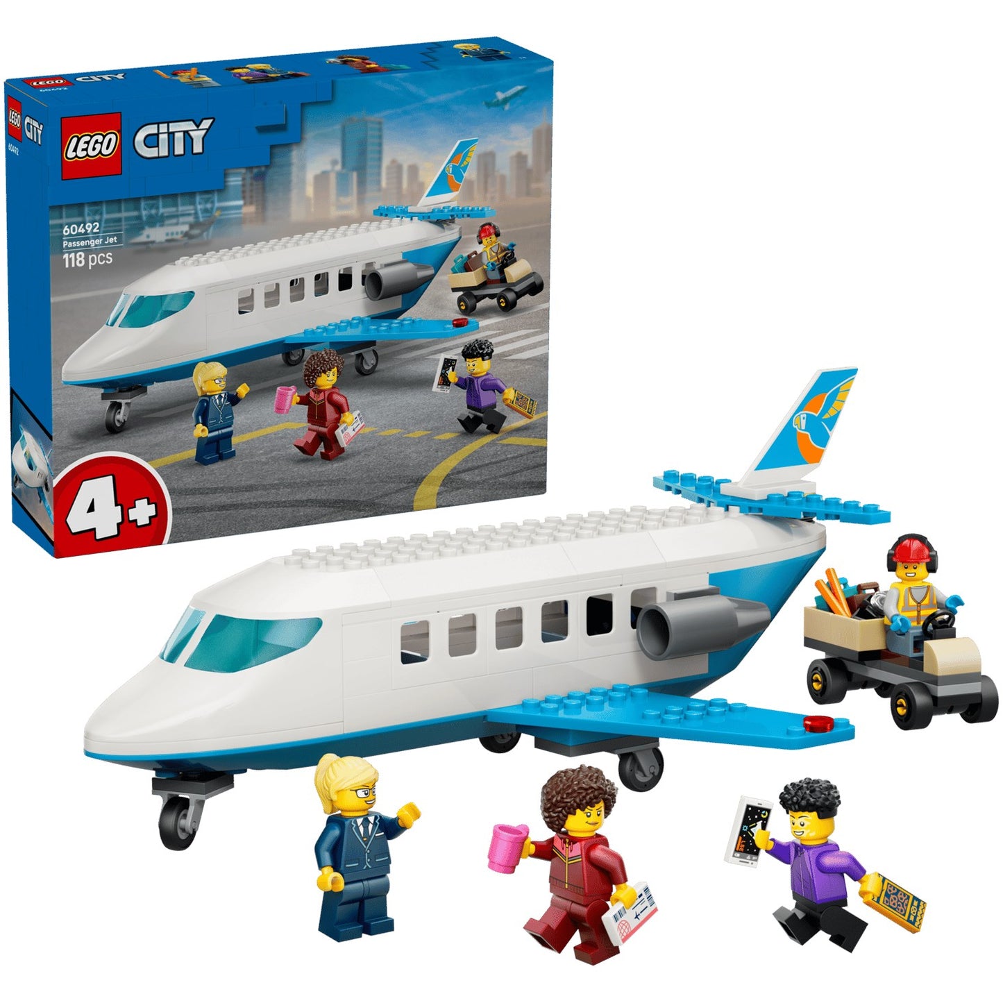 LEGO 60492 Passenger Jet - City 4+