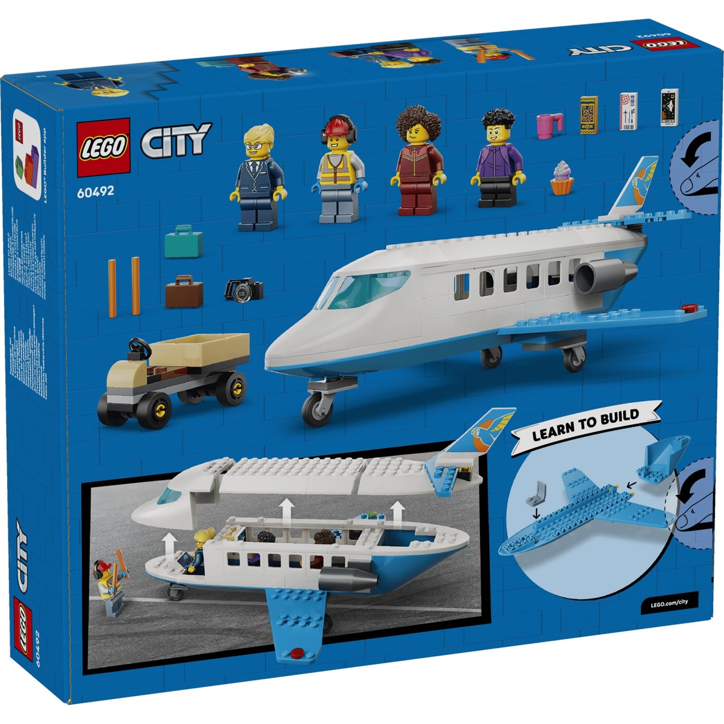 LEGO 60492 Passenger Jet - City 4+