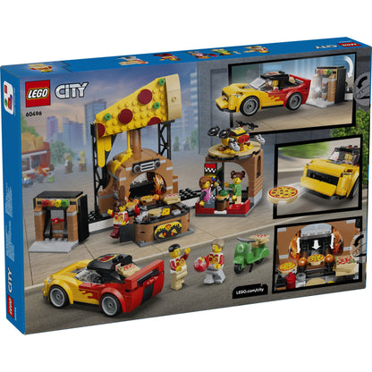 LEGO 60496 Pizza Delivery Experience with Vehicles - City