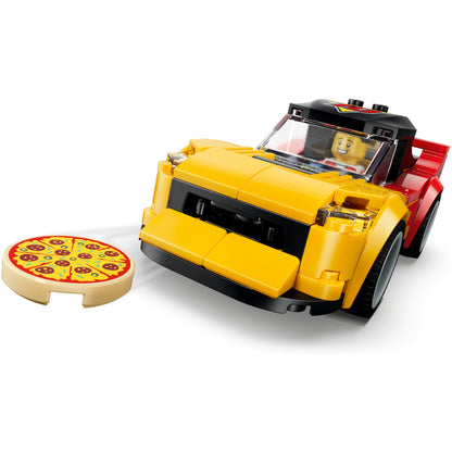 LEGO 60496 Pizza Delivery Experience with Vehicles - City