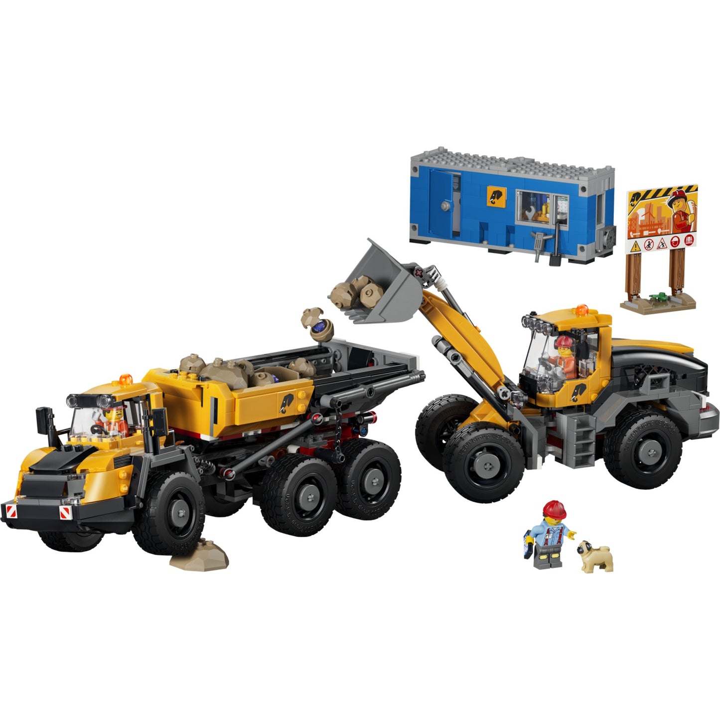 LEGO 60494 Dump Truck & Front End Loader - City